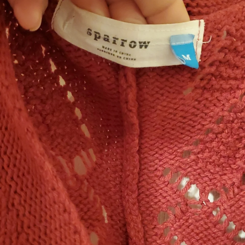 Anthropologie  Sparrow  crochet cardigan - Picture 2 of 11